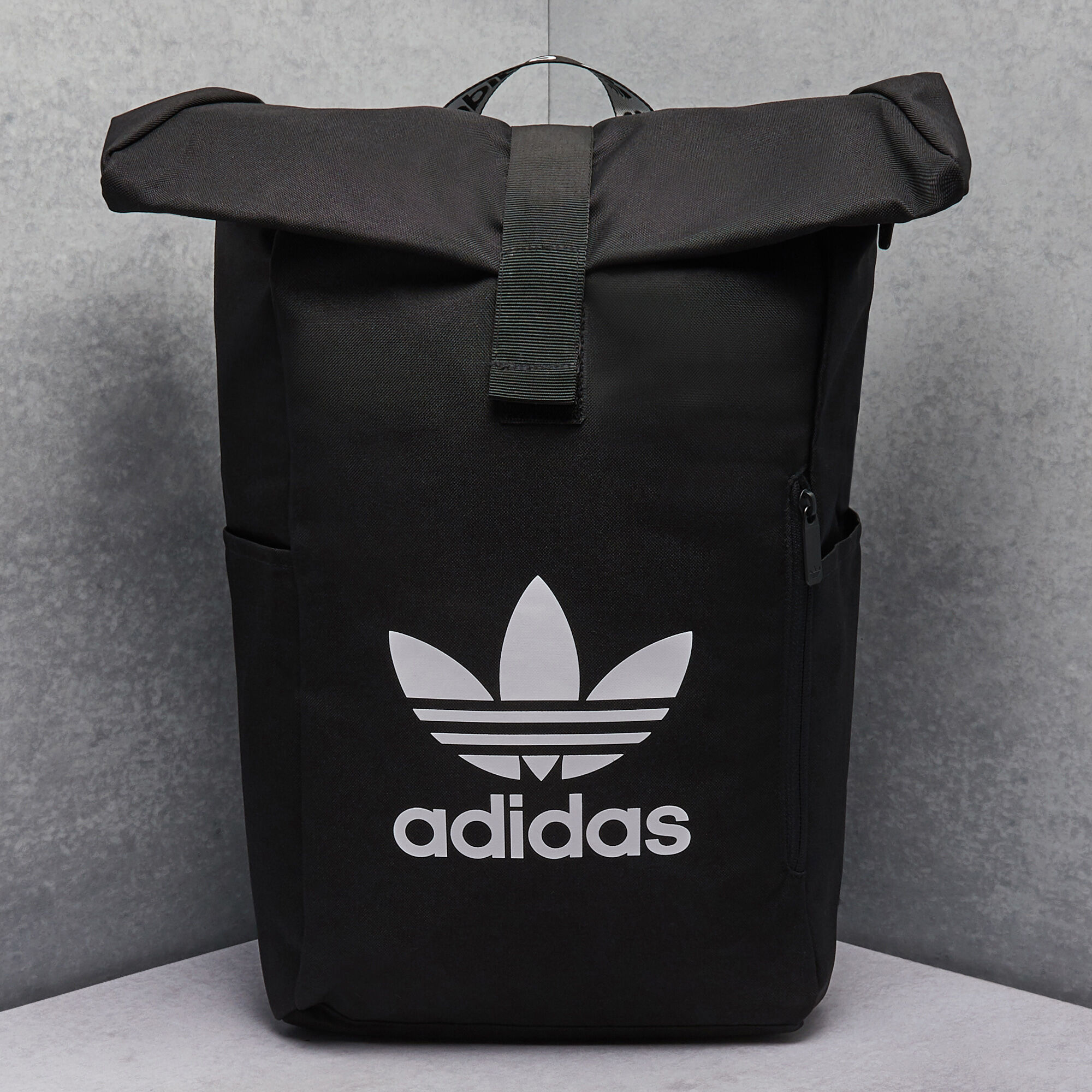 Roll top clearance backpack adidas