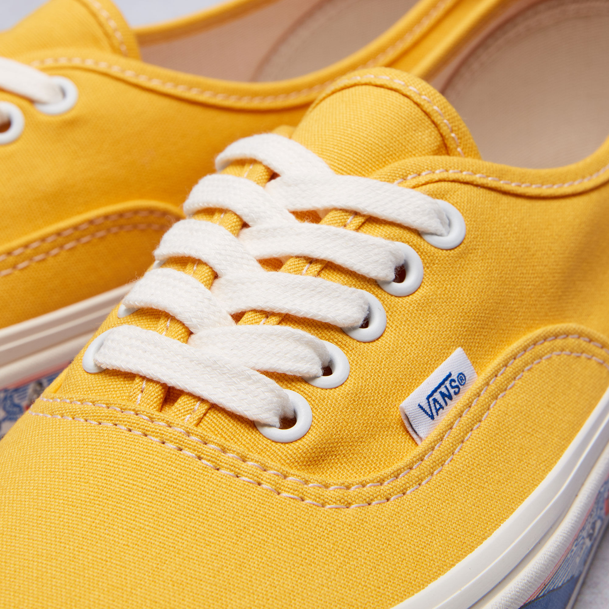 Buy Vans Anaheim Factory Authentic 44 DX Shoe Yellow in Kuwait