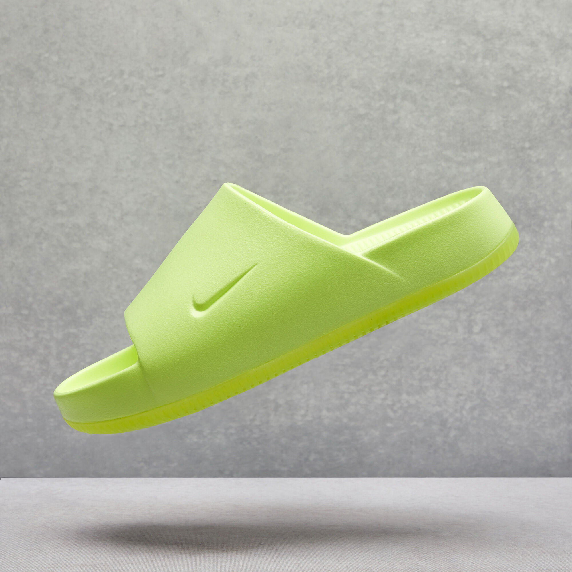 Nike slides 2024 lime green